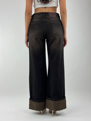 Jeans wide - S40M0154