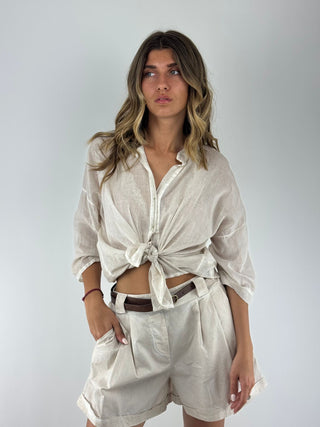 Camicia voile - CFL-Q125