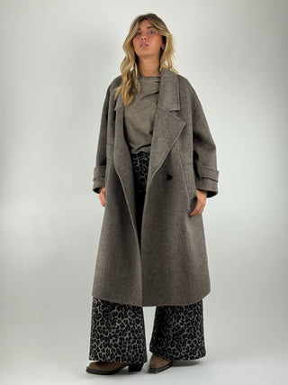 Cappotto over doppio petto - TF0050