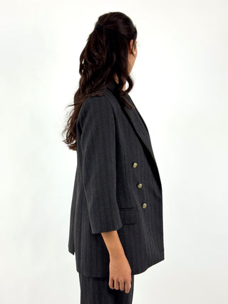 Blazer doppiopetto gessato - W26J513