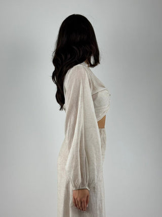 Camicia incrociata - CFL-Q129