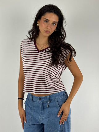 T-shirt righe - V02F1103