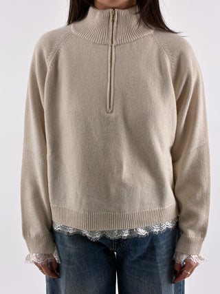 Lupetto in maglia a collo alto - D82588/APP1