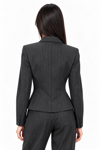 Giacca gessata sartoriale - W26J255