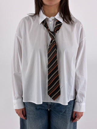 Camicia regular con cravatta - 26-520/A-MO