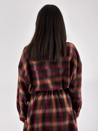 Camicia over scozzese - TAC1818