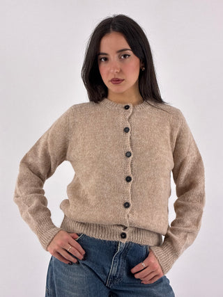 Cardigan in maglia a bottoni- 5AC5014