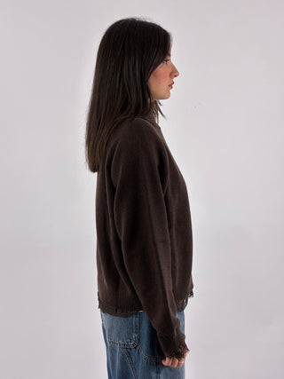 Lupetto in maglia a collo alto - D82588/APP1