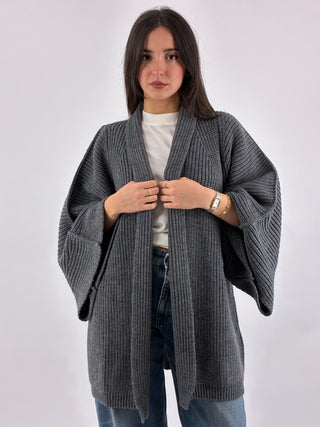 Cardigan lungo in maglia - 5AC5105