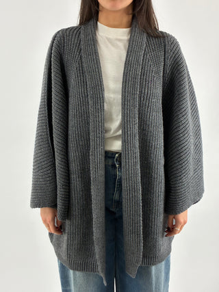 Cardigan lungo in maglia - 5AC5105
