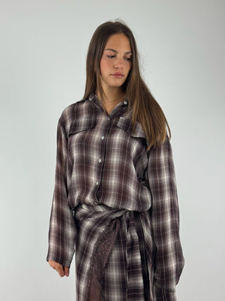 Camicia tasca finta con pattina - CMA-P066