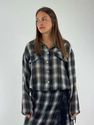 Camicia tasca finta con pattina - CMA-P066