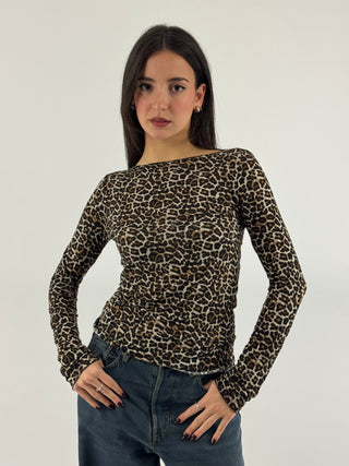Maglia leopardata - 12539