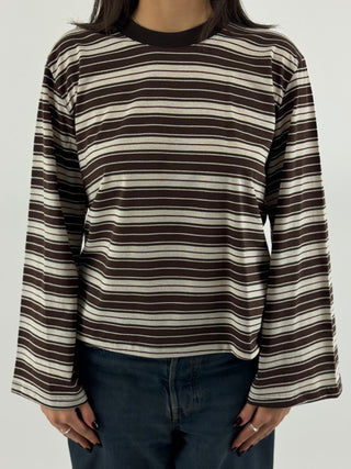 T-shirt over a righe - SH005215