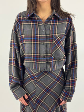 Camicia in check - Y1208B82